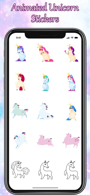 Unicorn Emojis - Animated(圖2)-速報App