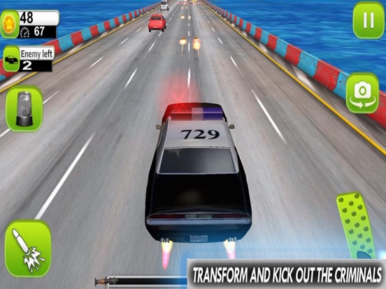 Race Police Car: Shoot Speed screenshot 3