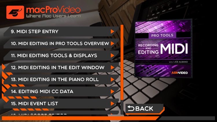 MIDI Course For Pro Tools