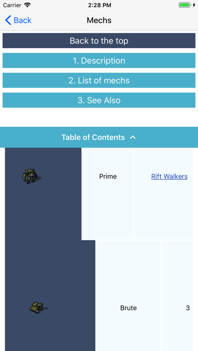 Mobile Wiki - Into the Breach screenshot 3