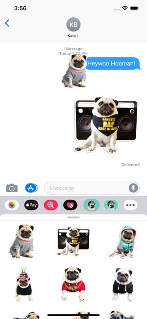 Puggy Smalls Stickers(圖2)-速報App