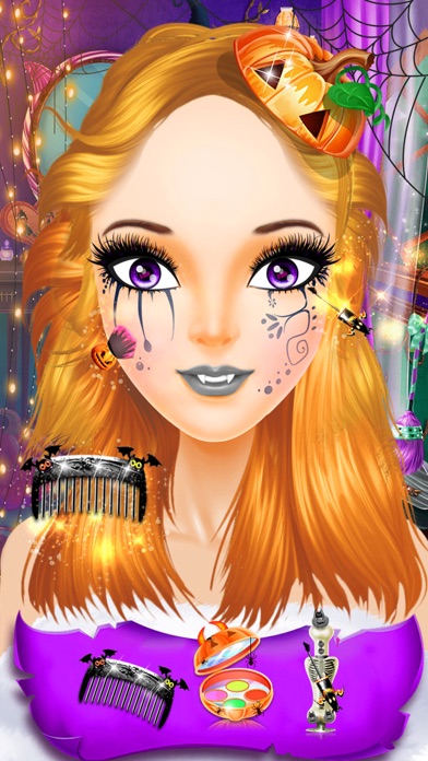 Halloween Princess Makeover 2D screenshot 4
