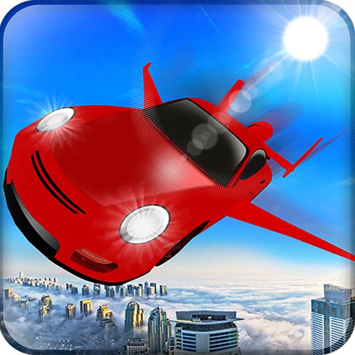 Extreme Car Flying Pilot pro icon