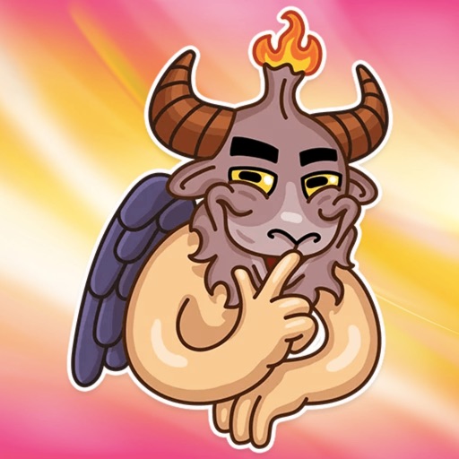 Funny Devil Stickers icon