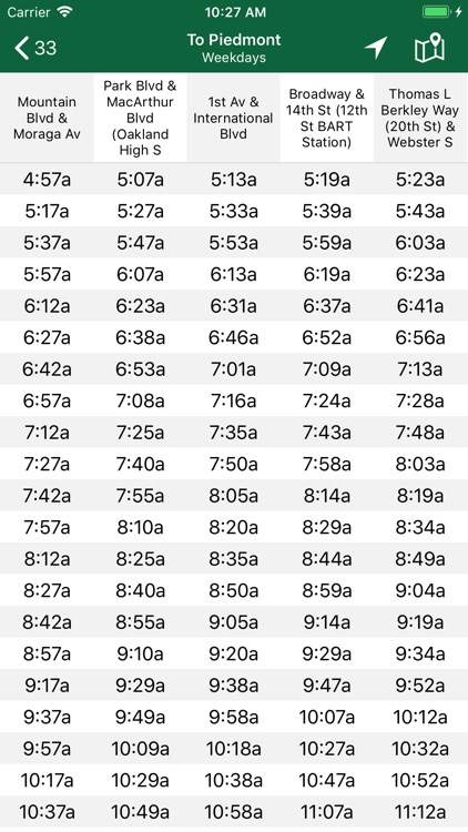 Schedules - AC Transit