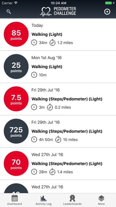 BHF Pedometer Challenge screenshot 3