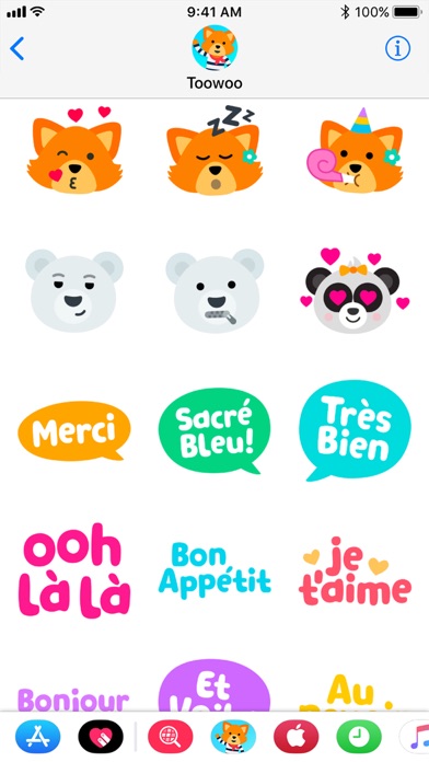 Toowoo Paris Stickers screenshot 2