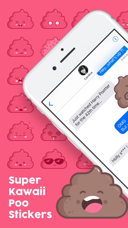 PooPooPidou Cute Poop Stickers by Sarah Lafeuil