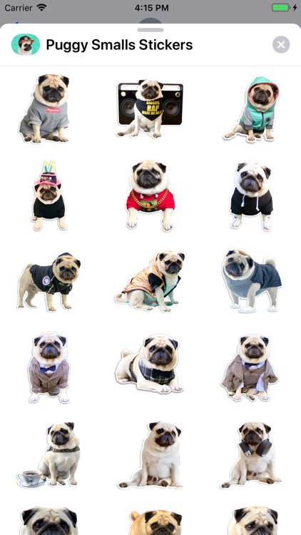 Puggy Smalls Stickers screenshot-3