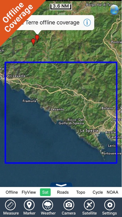 Cinque Terre National Park - GPS Map Navigator screenshot-4