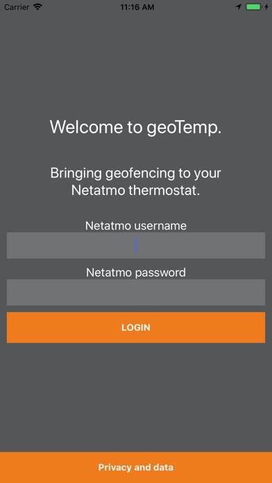GeoTemp screenshot 2