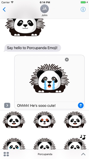 Porcupanda Emoji