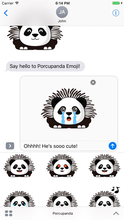 Porcupanda Emoji