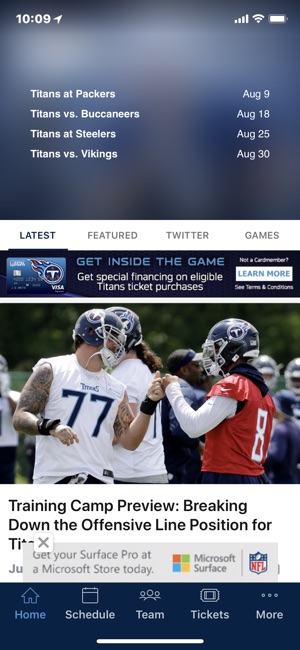 Tennessee Titans Mobile