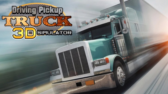 Driving Pick-Up Truck 3D