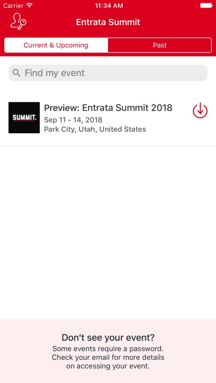 Entrata Summit App