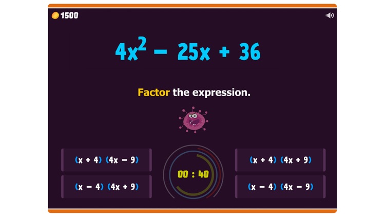 Factoring Quadratics screenshot-3