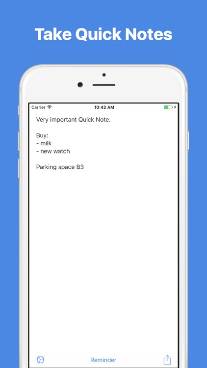 Quick Notes — Notes with widget