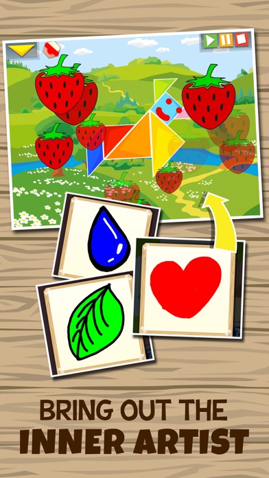 How to cancel & delete Kinder Tangram: Farm Animals from iphone & ipad 4