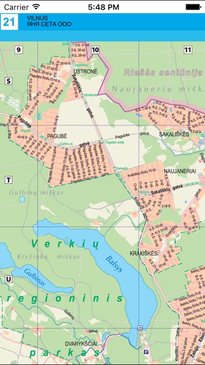 Vilnus. City plan. screenshot-4