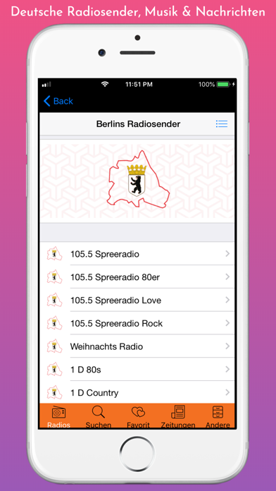 How to cancel & delete Deutsche Radiosender & Musik from iphone & ipad 2