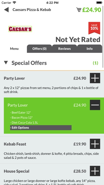 Caesars Pizza & Kebab NR2