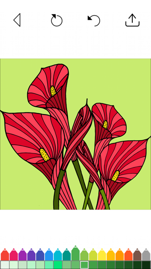 Flower Coloring Book Games(圖7)-速報App