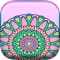 Coloring Mandalas promotes relaxation, attention, concentration and better management of stress