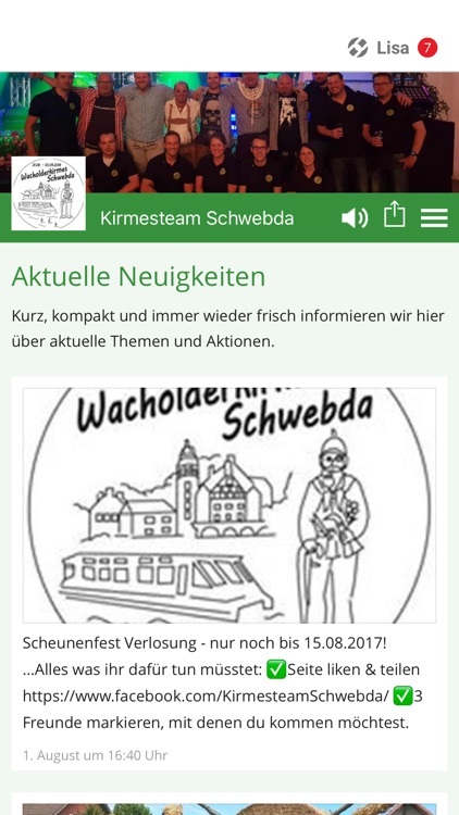 Kirmes Schwebda