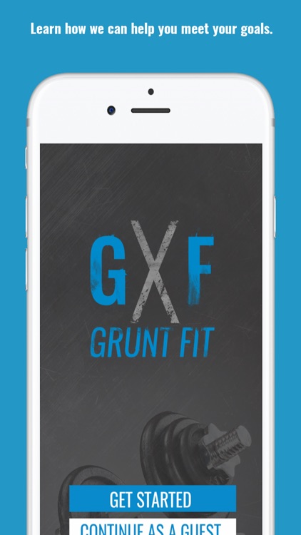The Grunt Fit App