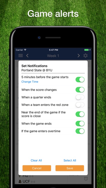 College Football Schedule NCAA screenshot-4