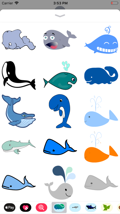 Winsome Whale Stickers screenshot 3