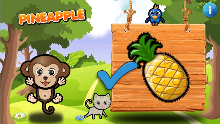 ABC Jungle Puzzle Game screenshot-4