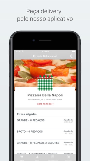 Bella Napoli Pizzaria Delivery(圖1)-速報App