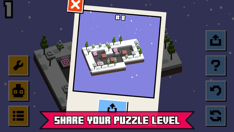 Pushy Boxes - Sliding puzzles screenshot-4
