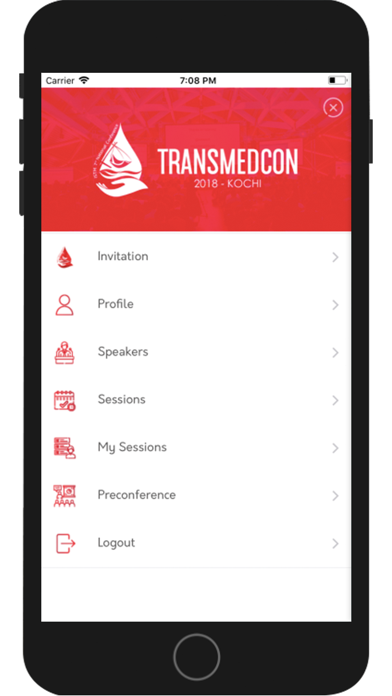 How to cancel & delete TRANSMEDCON 2018 Kochi from iphone & ipad 1