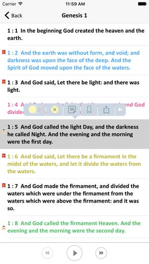 Holy Bible KJV - Daily Verses