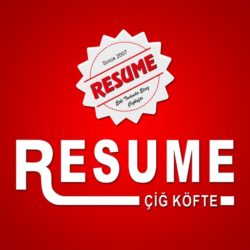 Resume Çiğ Köfte