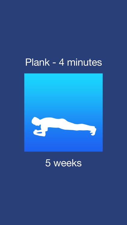 Plank - 4 minutes