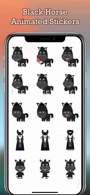 Black Horse Cowboy Stickers(圖3)-速報App