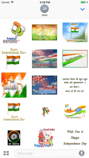 Animated 15 August Independence Day GIF Stickers(圖1)-速報App