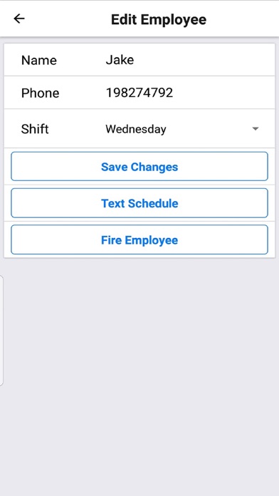Employee Track and Schedule screenshot 2