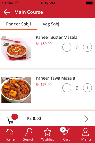 Oho Food App screenshot 3