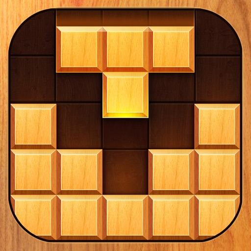 Wood Block Puzzle. Icon