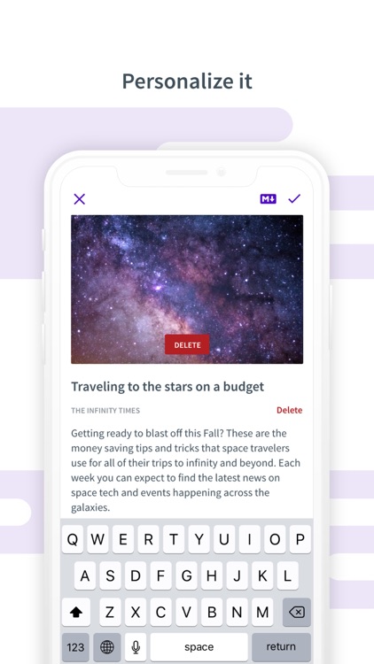 Curate by AWeber