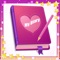 Use "Diary with lock" app to make your own personal journal of daily events, appointments, secrets and feelings