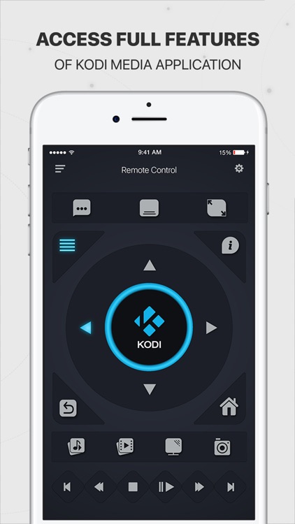 iRemote for Kodi screenshot-1