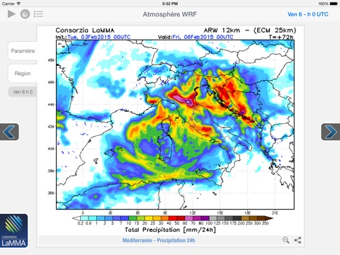 Atmosphere WRF for iPad screenshot 4