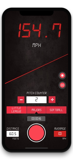 Baseball Pitch Speed Radar Gun