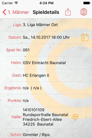 Eintracht Baunatal Handball screenshot 3